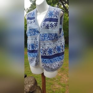 CDG Button Up Vest